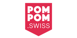 Logo PomPom - Pressoir Biofruits - Le logo de PomPom avec qui Biofruits collabore dans notre pressoir