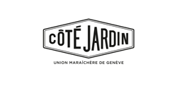 Logo Côté Jardin - Union maraîchère de Genève - Pressoir Biofruits - Le logo de Côté Jardin avec qui Biofruits collabore dans notre pressoir