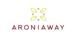 Logo Aroniaway - Pressoir Biofruits - Le logo d'Aroniaway avec qui Biofruits collabore dans notre pressoir