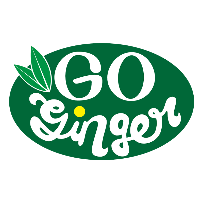 Logo Go Ginger - Pressoir Biofruits - Le logo de Go Ginger avec qui Biofruits collabore dans notre pressoir