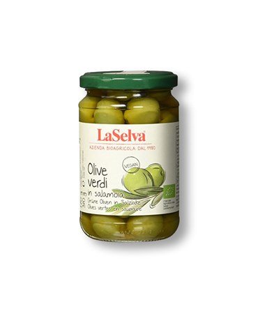 LaSelva Olives vertes avec noyaux en saumure