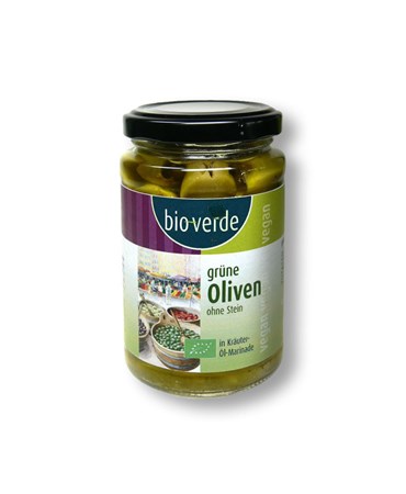 Bio-Verde Olives vertes dénoyautées